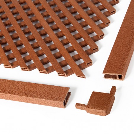 Lop frame bracket kit | brown