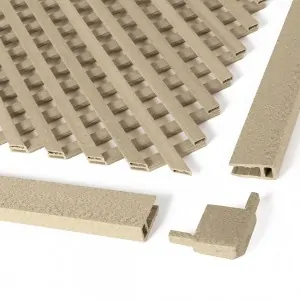 Lop frame bracket kit - beige