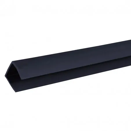 U shaped profile - black