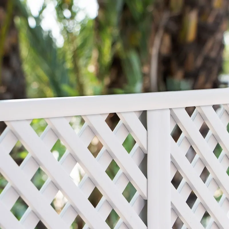 U shaped profile - white