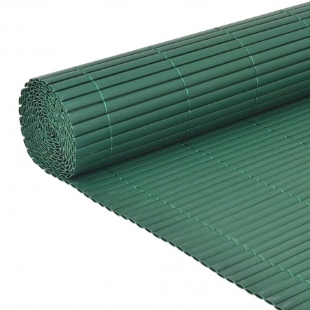 Double Sided PVC Garden Fence in roll | green