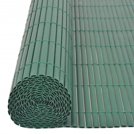 Double Sided PVC Garden Fence in roll | green