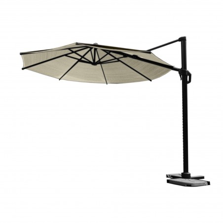 Coolfit overhanging Parasol Ø350cm | off white