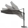 Coolfit overhanging Parasol Ø350cm - grey