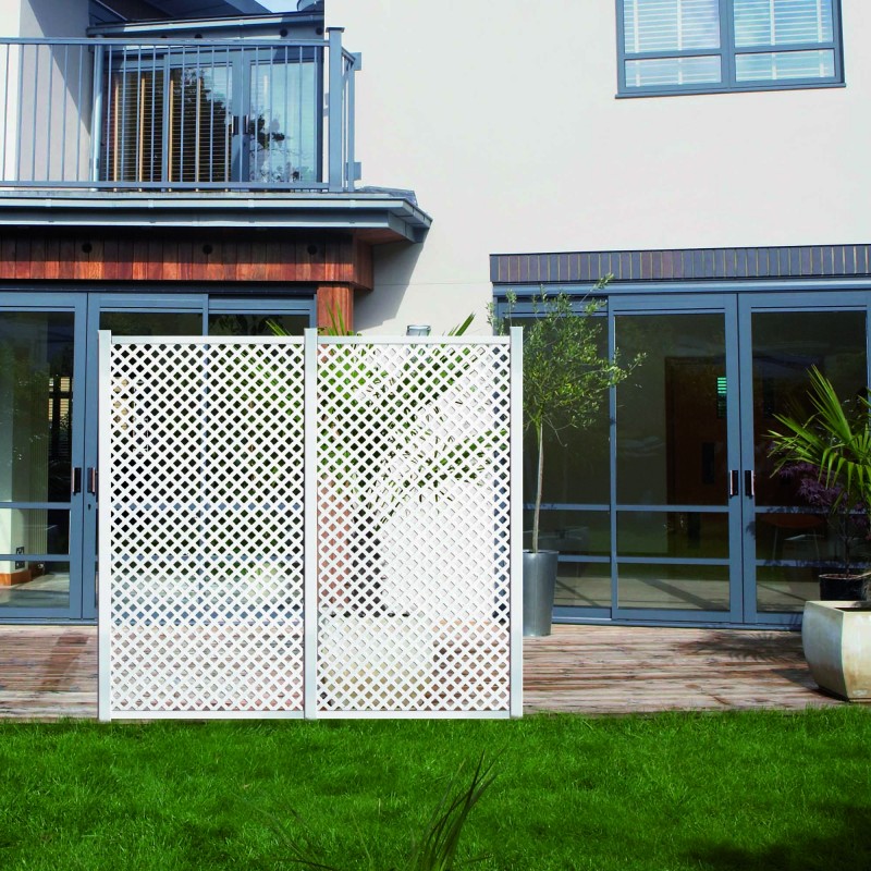 PP privat trellis | white