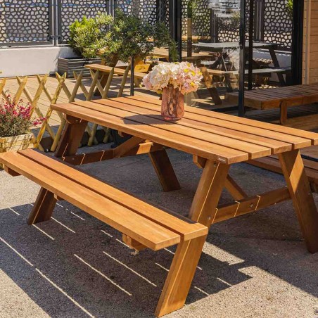 Picnic table bangkirai 180cm