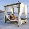 Double sun lounger DOUBLE SUNBED 159 Χ 200CM (3 packages)
