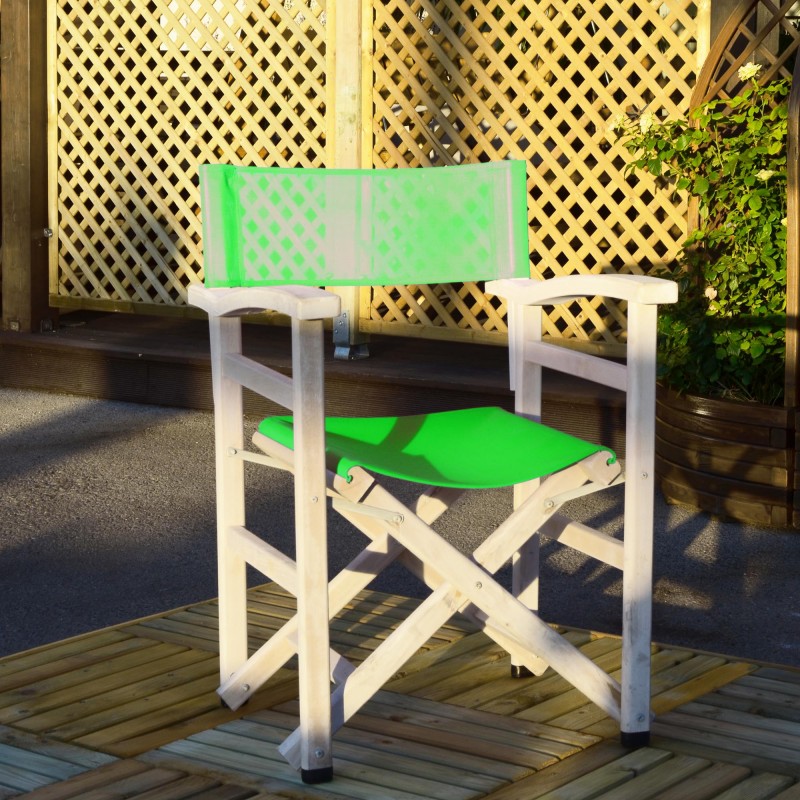 perforated  pvc directors chair lachani