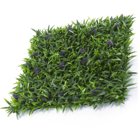 Premium Artificial Lavender Foliage Tile 50 x 50 cm for Vertical Garden