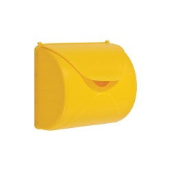 The KBT children's mailbox in yellow (25 x 22.6 cm) is durable, safe, and perfect for playground and garden play.