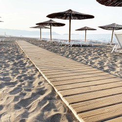 Wooden beach path fixed 70 x 210cm