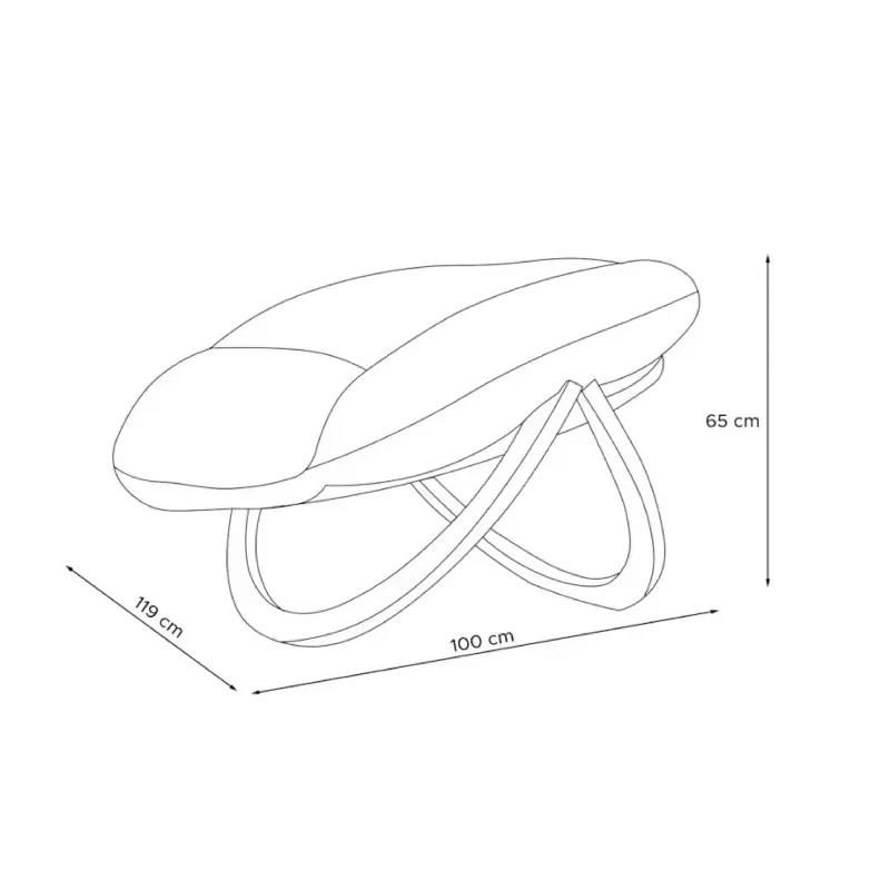 TIGA Armchair - Elegant Contrast