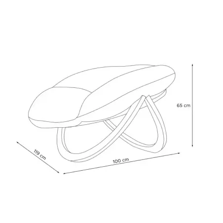 TIGA Armchair - Elegant Contrast