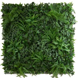 Artificial PREMIUM vertical garden tile 100 x 100cm - Mint