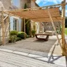 Coconut shade sail rectangular - Model 2 COCONUT FIBER DIAGONAL REINFORCED SHADE RECTANGULAR 2m x 3m | M2