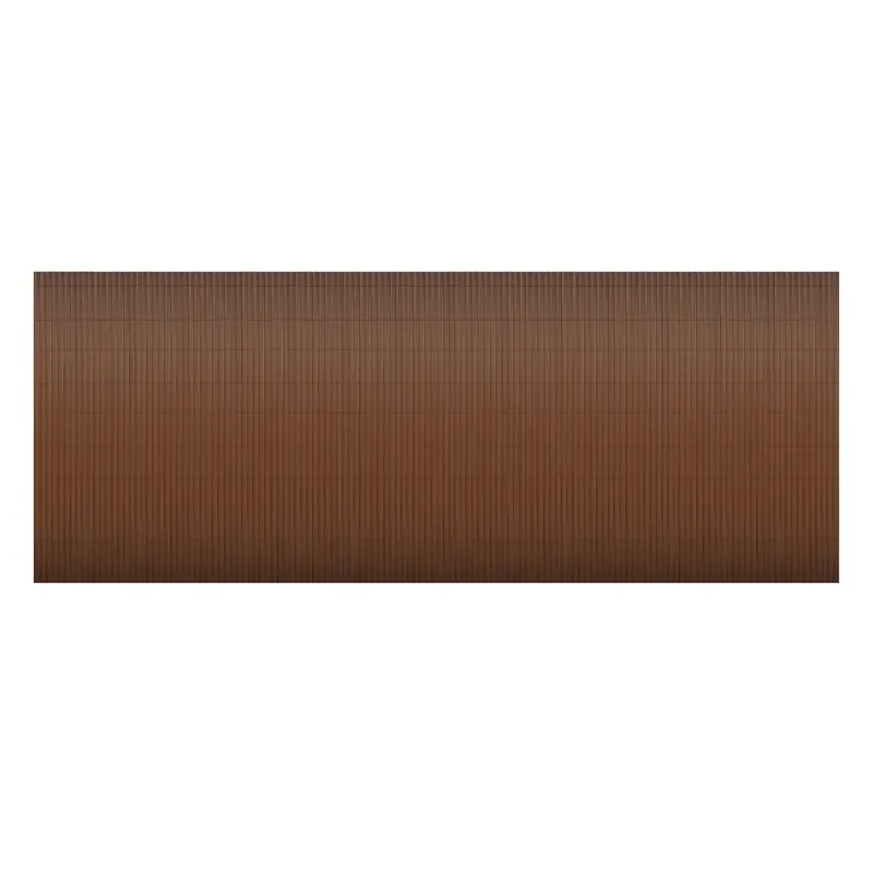 PVC Reed Fence 19mm Double-Sided Reinforced – Brown