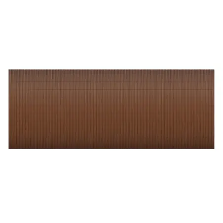 PVC Reed Fence 19mm Double-Sided Reinforced – Brown PVC FENCE 19mm REINFORCED DOUBLE FACE 100(h) x 300cm | CHOCOLATE