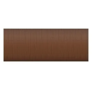 PVC Reed Fence 19mm Double-Sided Reinforced – Brown