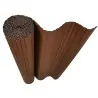 PVC Reed Fence 19mm Double-Sided Reinforced – Brown PVC FENCE 19mm REINFORCED DOUBLE FACE 100(h) x 300cm | CHOCOLATE