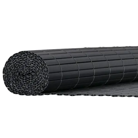 PVC Reed Fence 19mm Double-Sided Reinforced - Grey PVC FENCE 19mm REINFORCED DOUBLE FACE 100(h) x 300cm | GREY