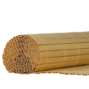 Καλαμωτή PVC 2 όψεων Ενισχυμένη 19mm - φυσικό