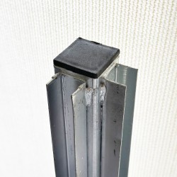 Metal Post with Cap - Corner