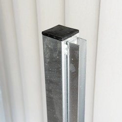 Metal Post with Cap - Start/End