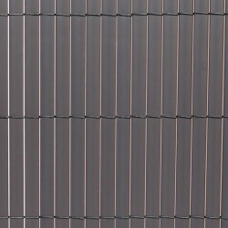 Καλαμωτή PVC 10mm Διπλής Όψης - Γκρι