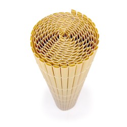 Καλαμωτή PVC 10mm Διπλής Όψης - Φυσικό