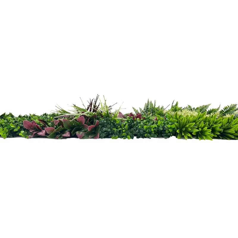 Artificial PREMIUM vertical garden tile 100 x 100cm- Anemone