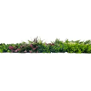 Artificial PREMIUM vertical garden tile 100 x 100cm- Anemone