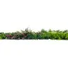 Artificial PREMIUM vertical garden tile 100 x 100cm- Anemone