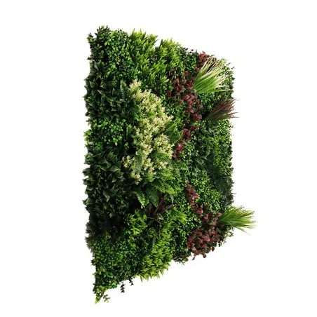 Artificial PREMIUM vertical garden tile 100 x 100cm- Anemone
