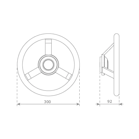 Παιδικό Τιμόνι για Ξύλινους Πύργους & Κούνιες Τιμόνι