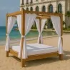 Double Wooden Beach Daybed DOUBLE DAYBED