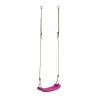 Plastic Kids Swing with Rope – Magenta