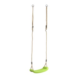 Plastic Kids Swing with Rope – Lime Green