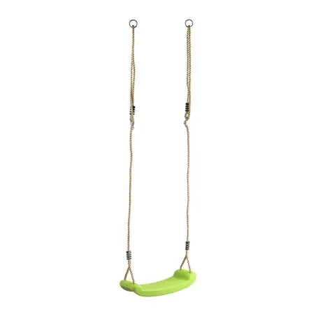 Plastic Kids Swing with Rope – Lime Green