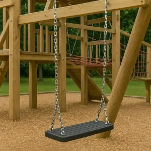 Κάθισμα Κούνιας Παιδικό  45 x 18εκ. με Αλυσίδα