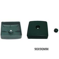 Plastic Post Cap 9x9cm Playground Use