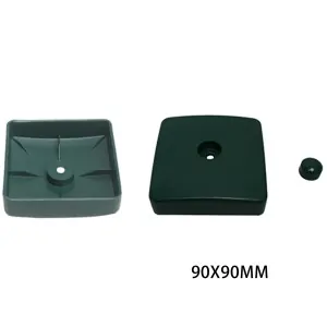 Καπάκι Κολόνας Πλαστικό 9x9εκ. Πράσινο