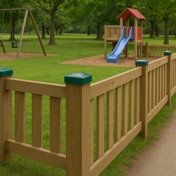 Plastic Post Cap 7x7cm Playground Use