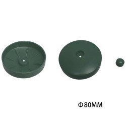 Round HDPE Cap Ø8cm Post