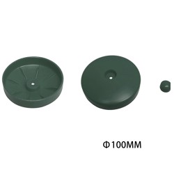 Καπάκι Πασσάλου Πλαστικό 10εκ. Πράσινο