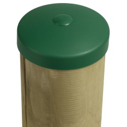 Καπάκι Πασσάλου Πλαστικό 10εκ. Πράσινο