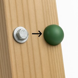 Κάλυμμα Βίδας 8-10mm Πράσινο