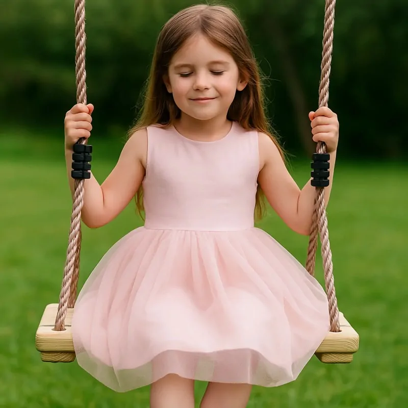 Wooden Garden Swing 58cm for Children