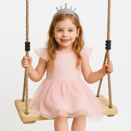 Wooden Garden Swing 58cm for Children