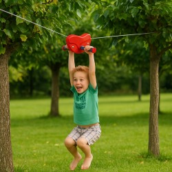 Kids Zip Line 30m Garden Fun