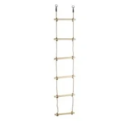 Wooden Rope Ladder for Kids 2.10m – 6 Rungs